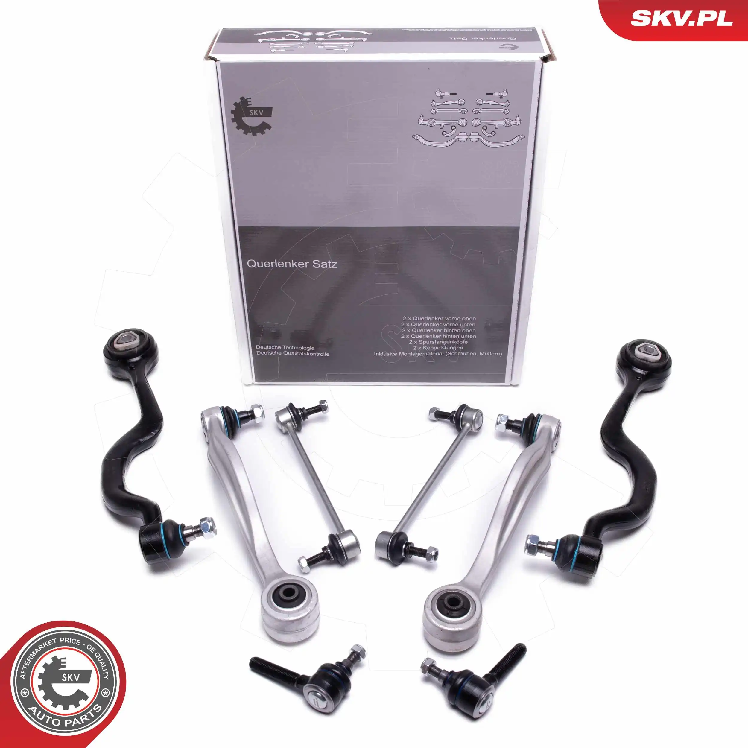 Control/Trailing Arm Kit, wheel suspension